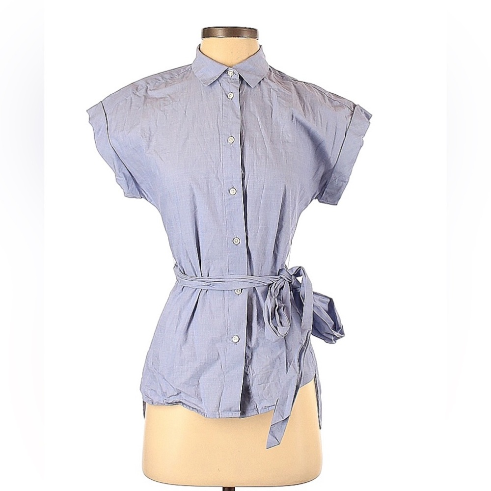 J Crew XS chambray top